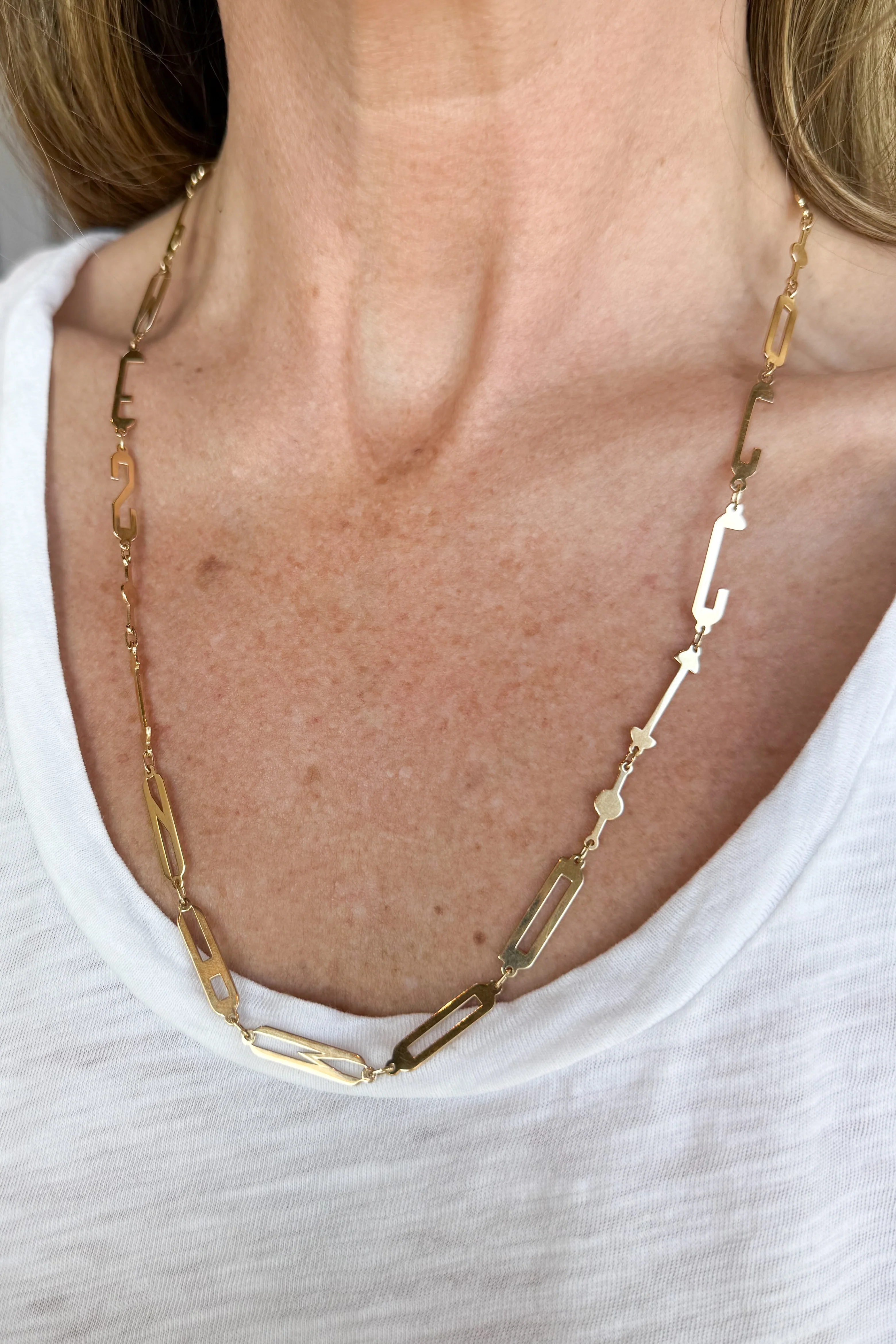 Always Lettera Chain Necklace - Image 11
