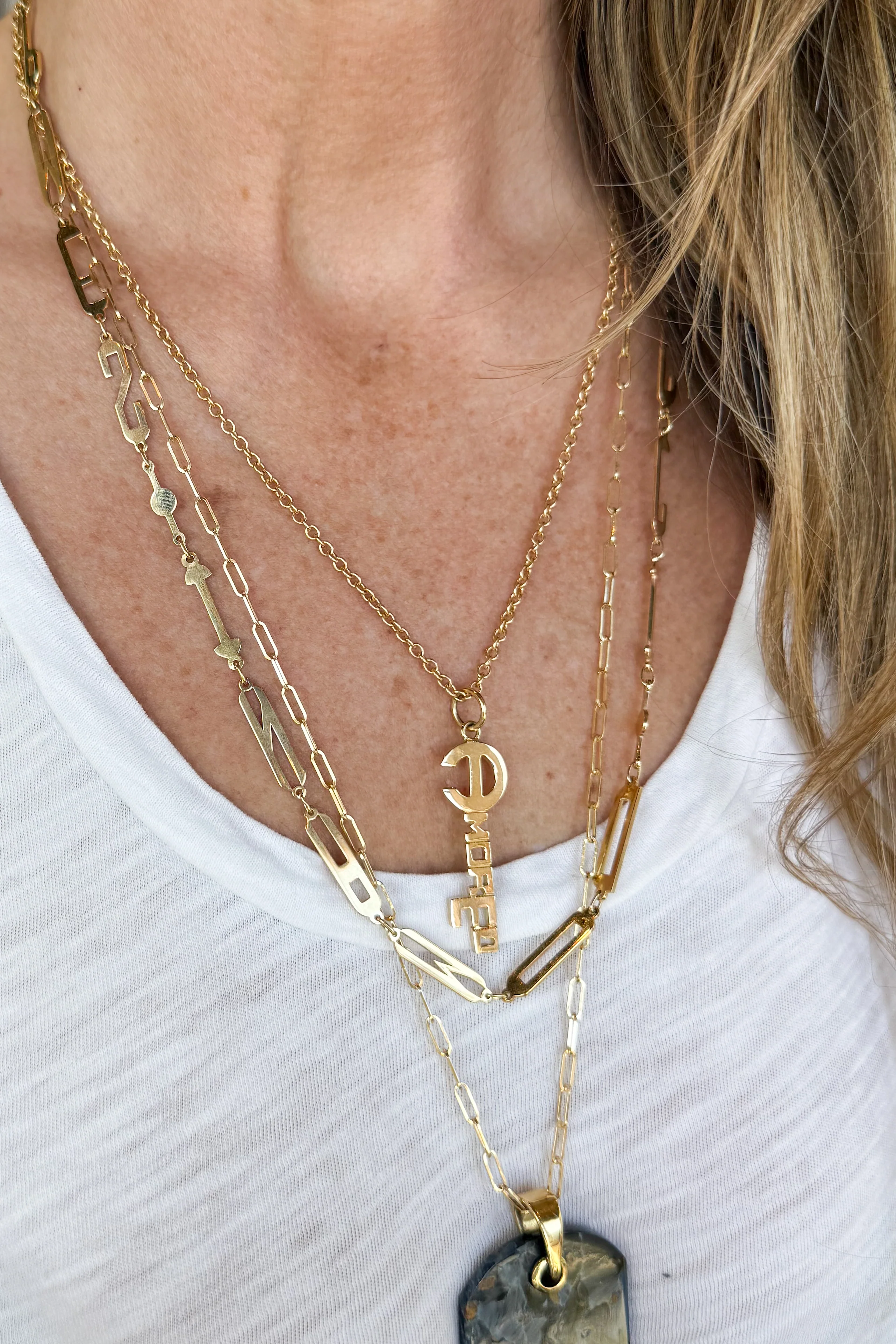 Always Lettera Chain Necklace - Image 7