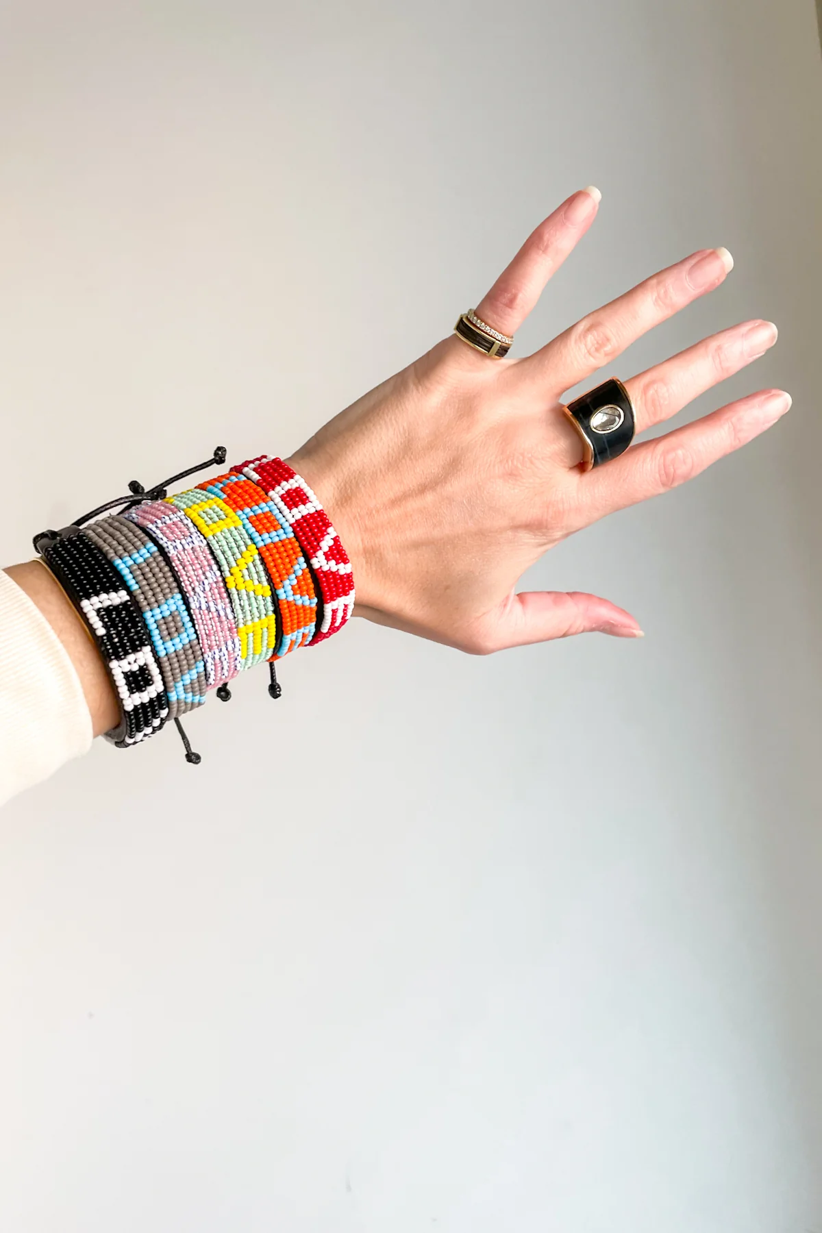 Beaded LOVE Bracelet - Image 11