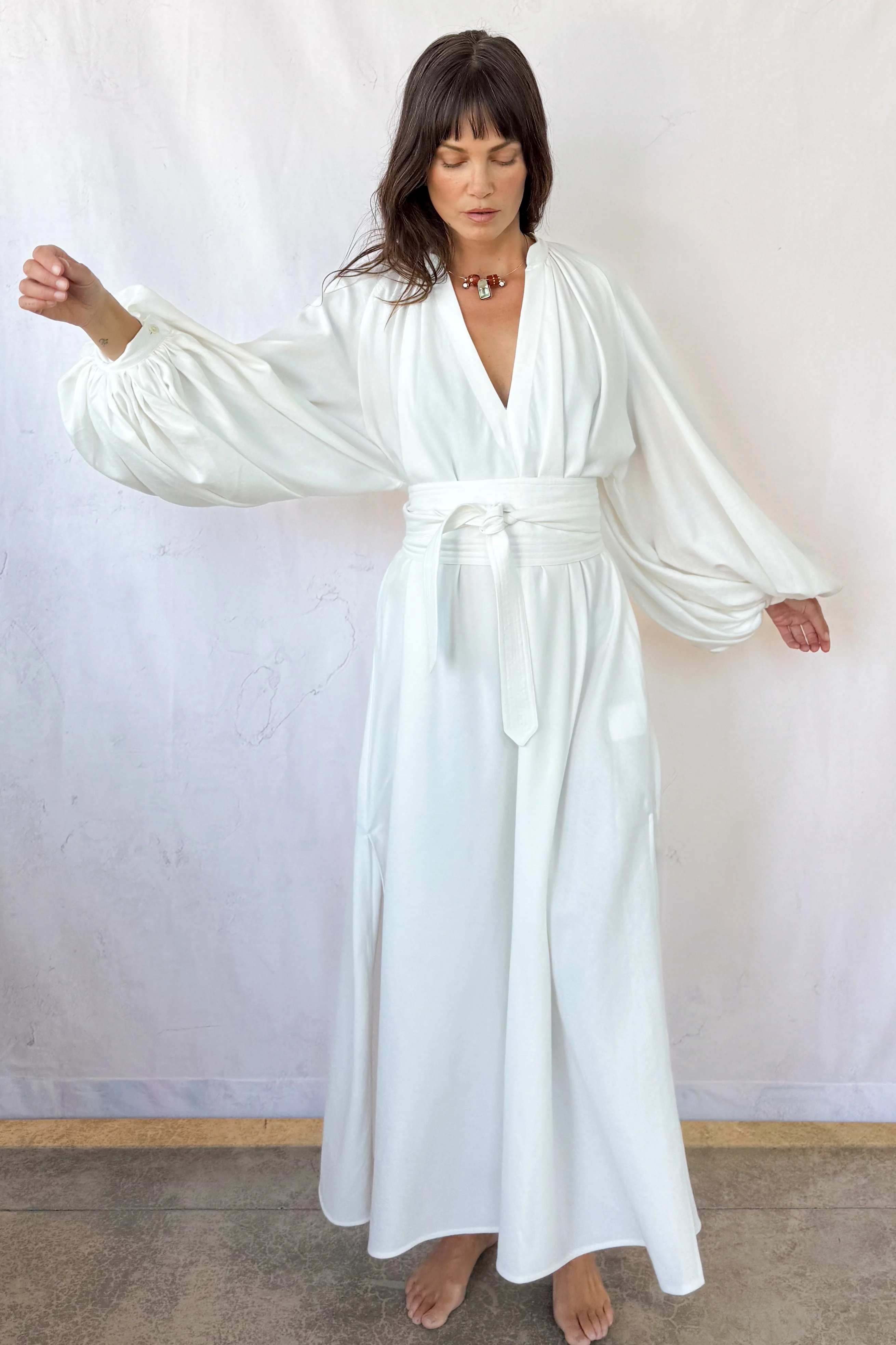 Belted Touareg Dress - Image 10