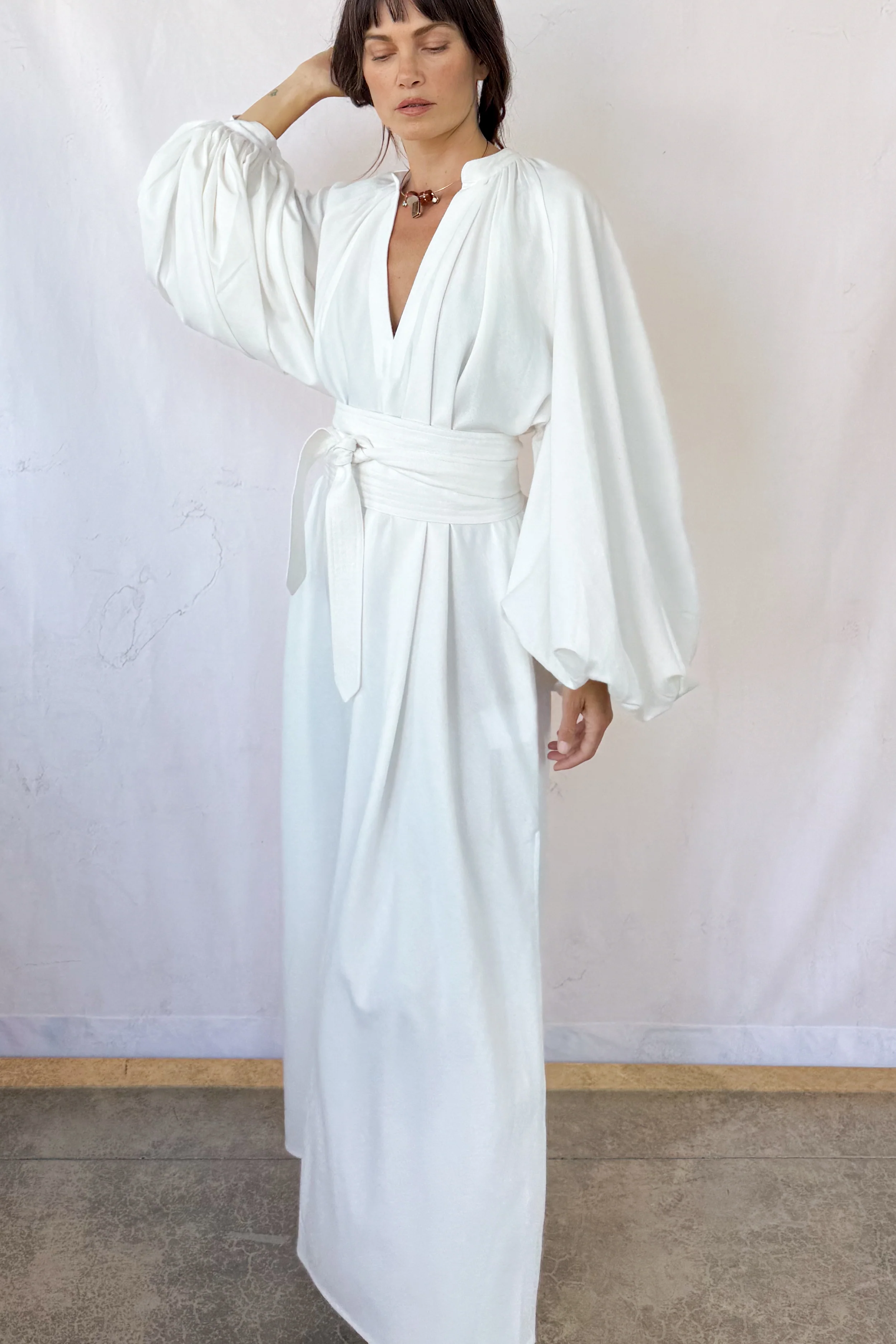Belted Touareg Dress - Image 11
