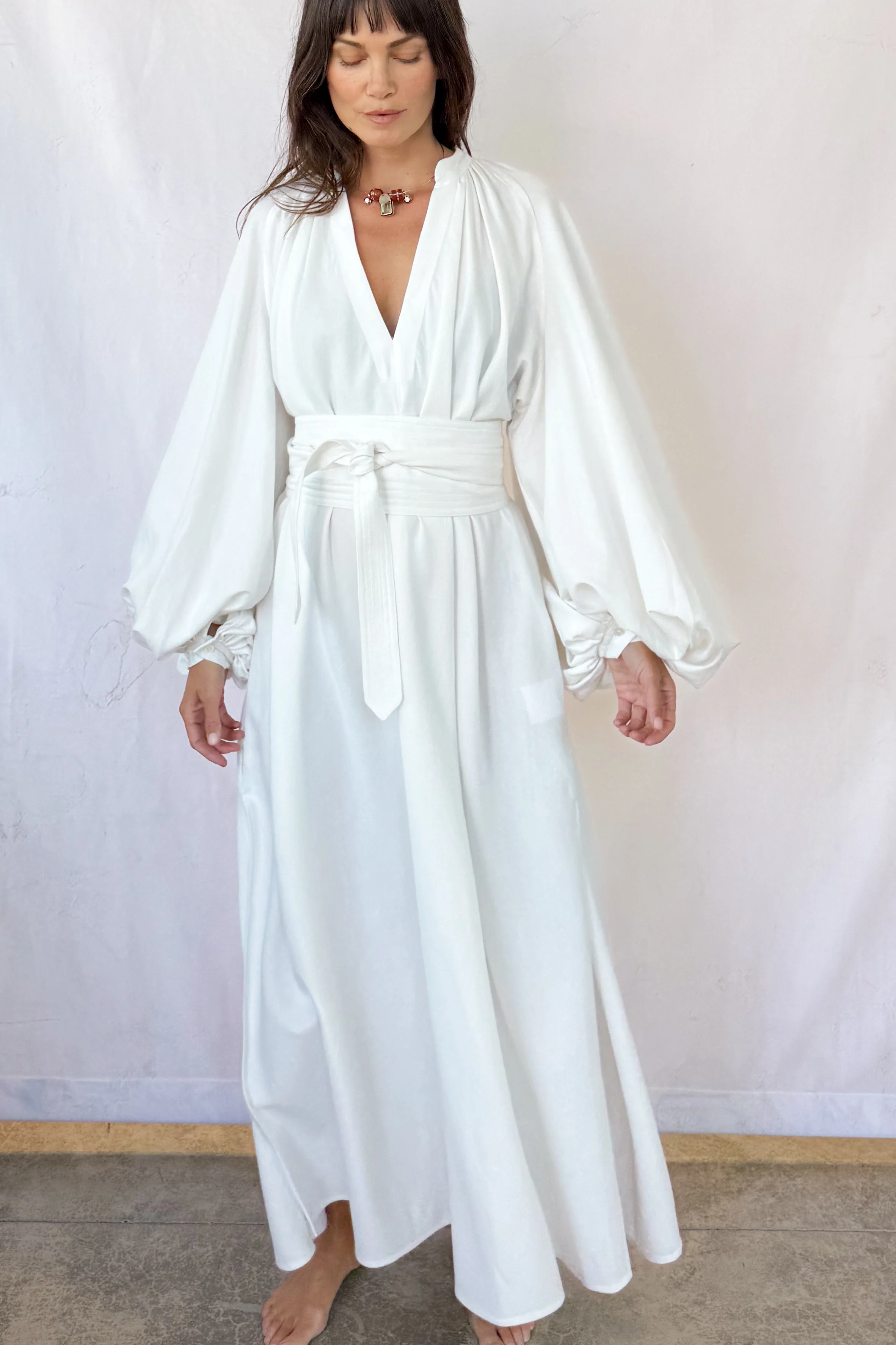 Belted Touareg Dress - Image 9
