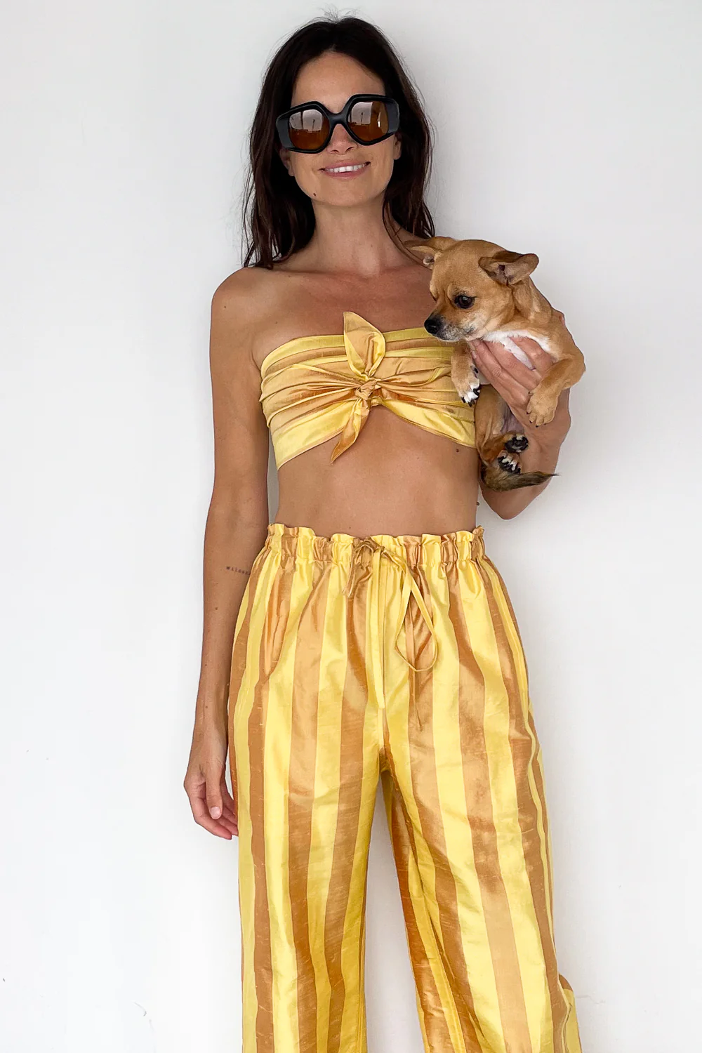 Camel Stripe Infinite Sash - Image 3