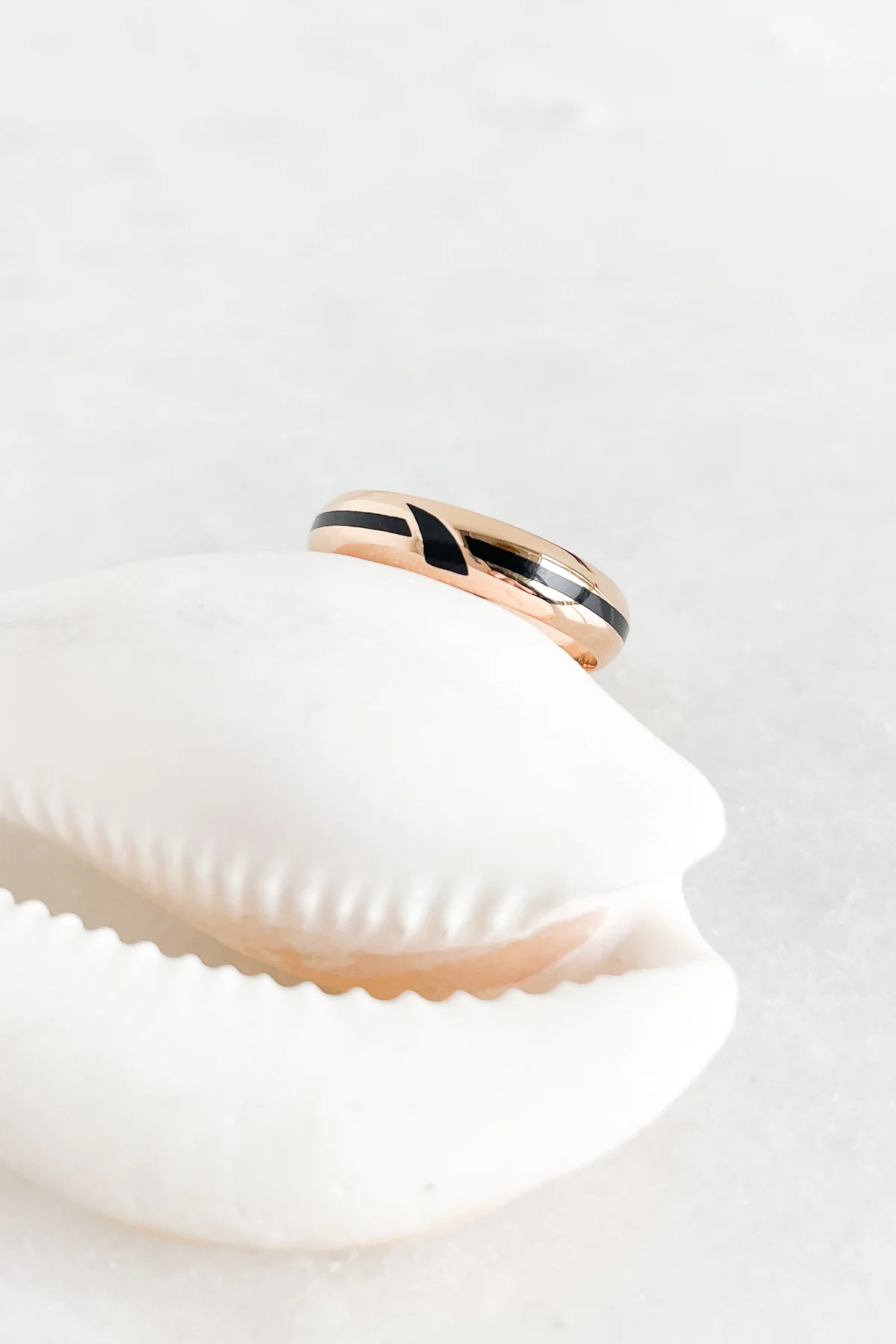 Enamel "B" Ring - Image 3