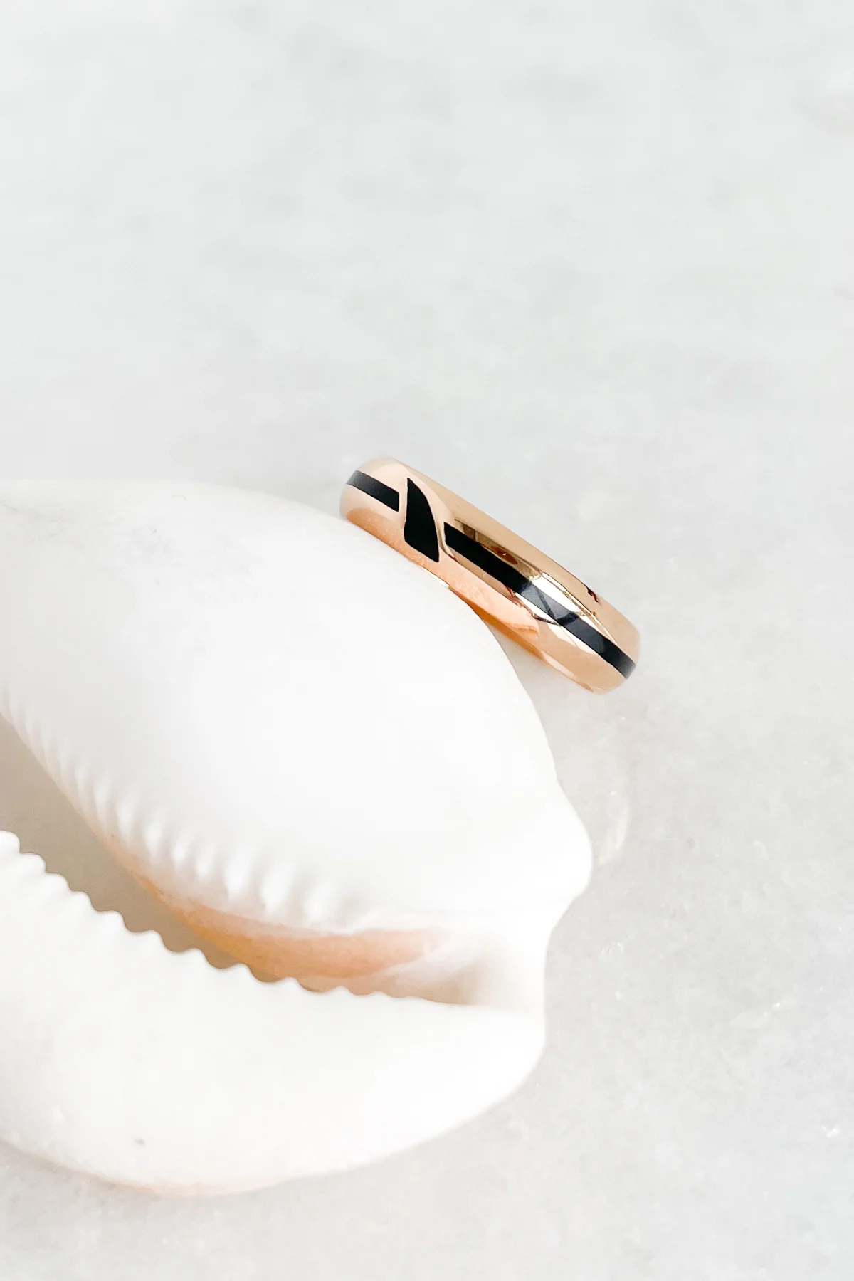 Enamel "B" Ring - Image 4