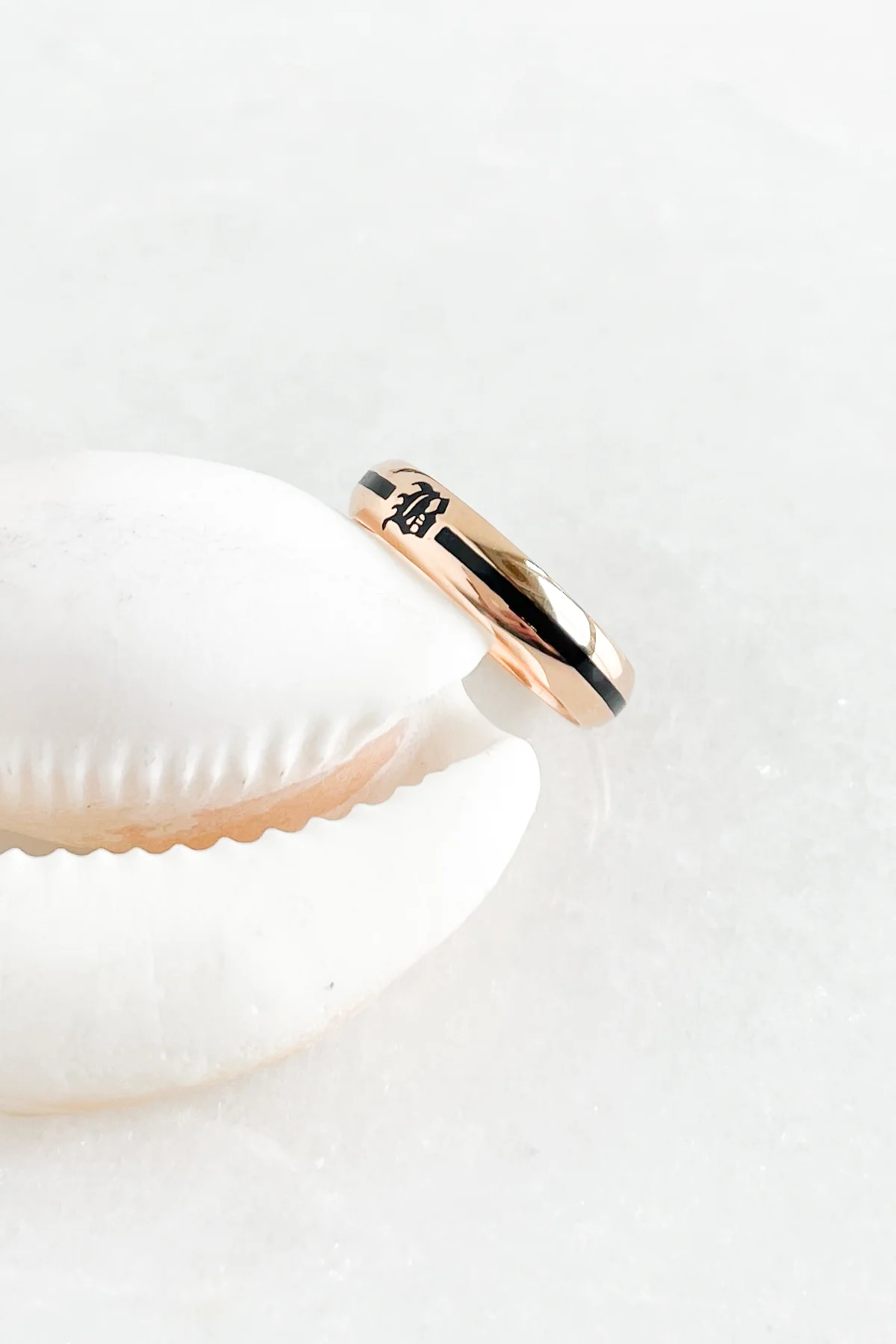 Enamel "B" Ring - Image 6
