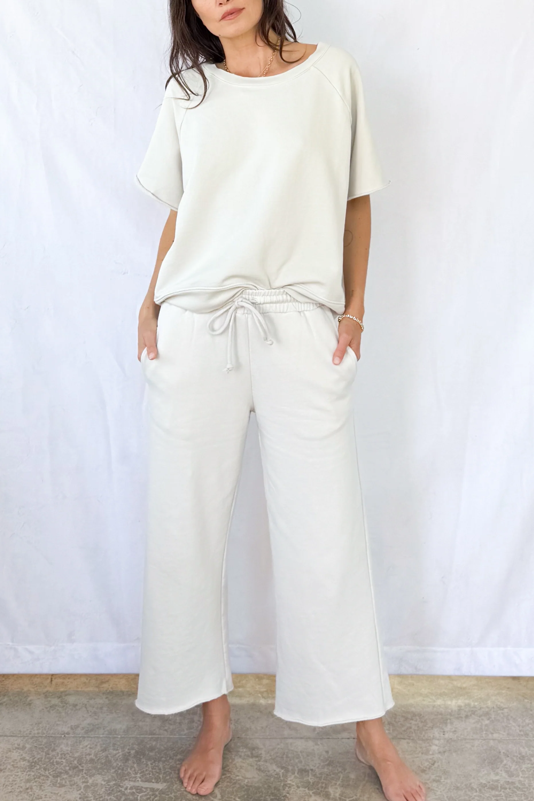 Fleece Short Sleeve Sweatshirt - Image 9