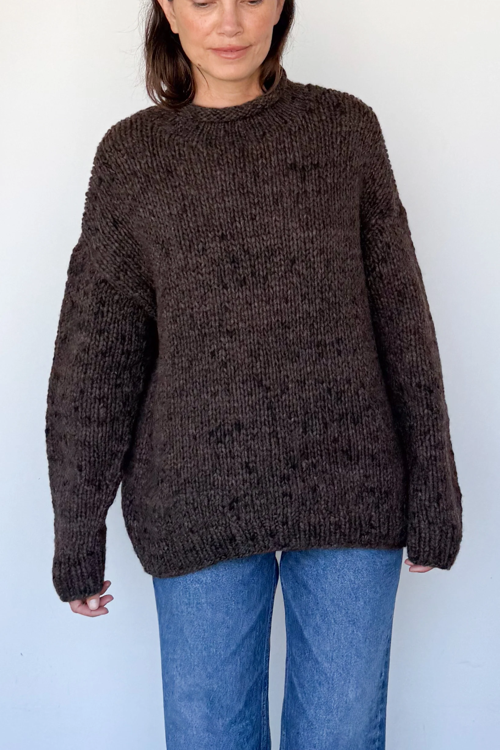 Handknit Rollneck Sweater - Image 5