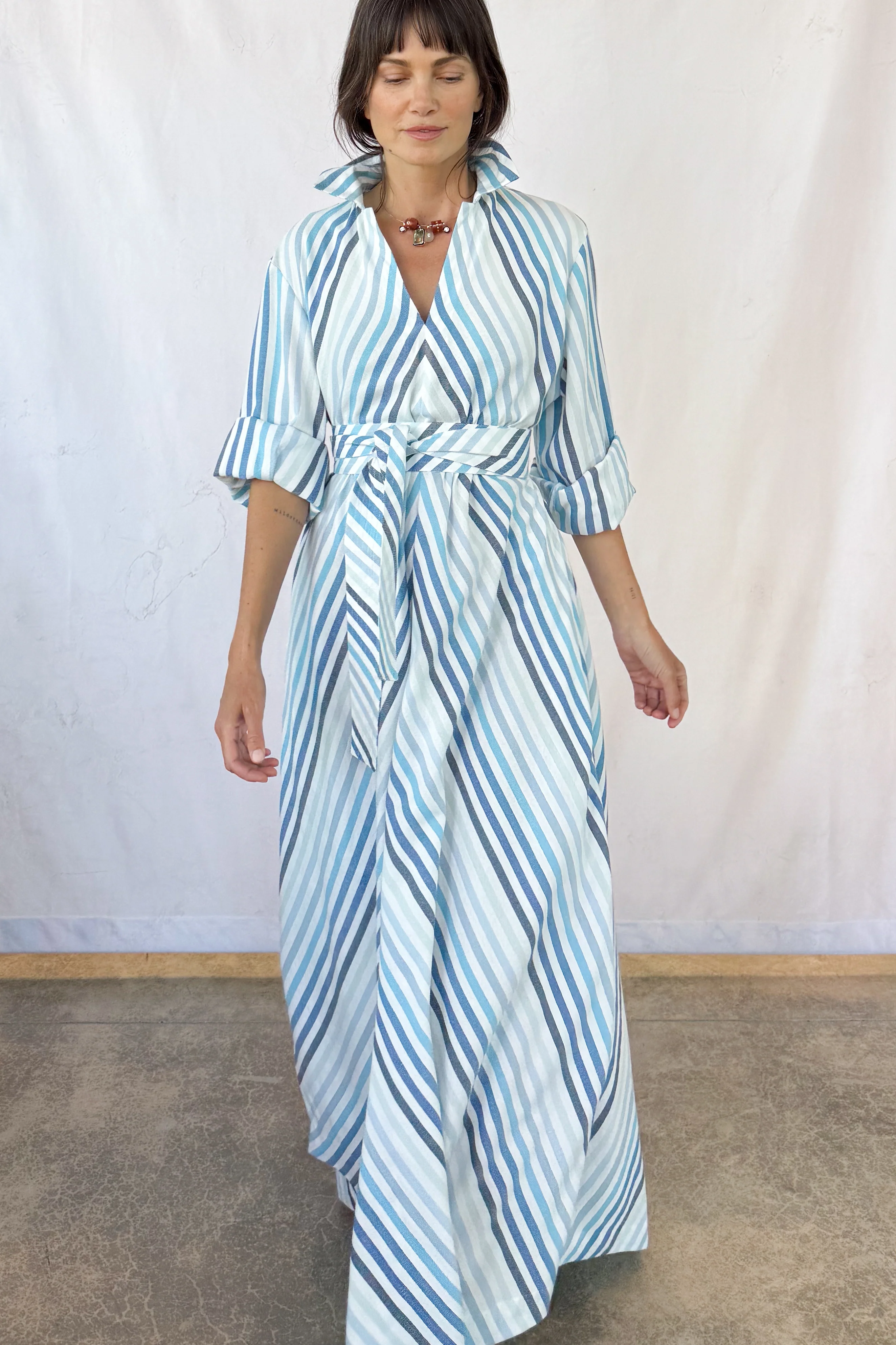 Lagoon V-Neck Caftan - Image 11