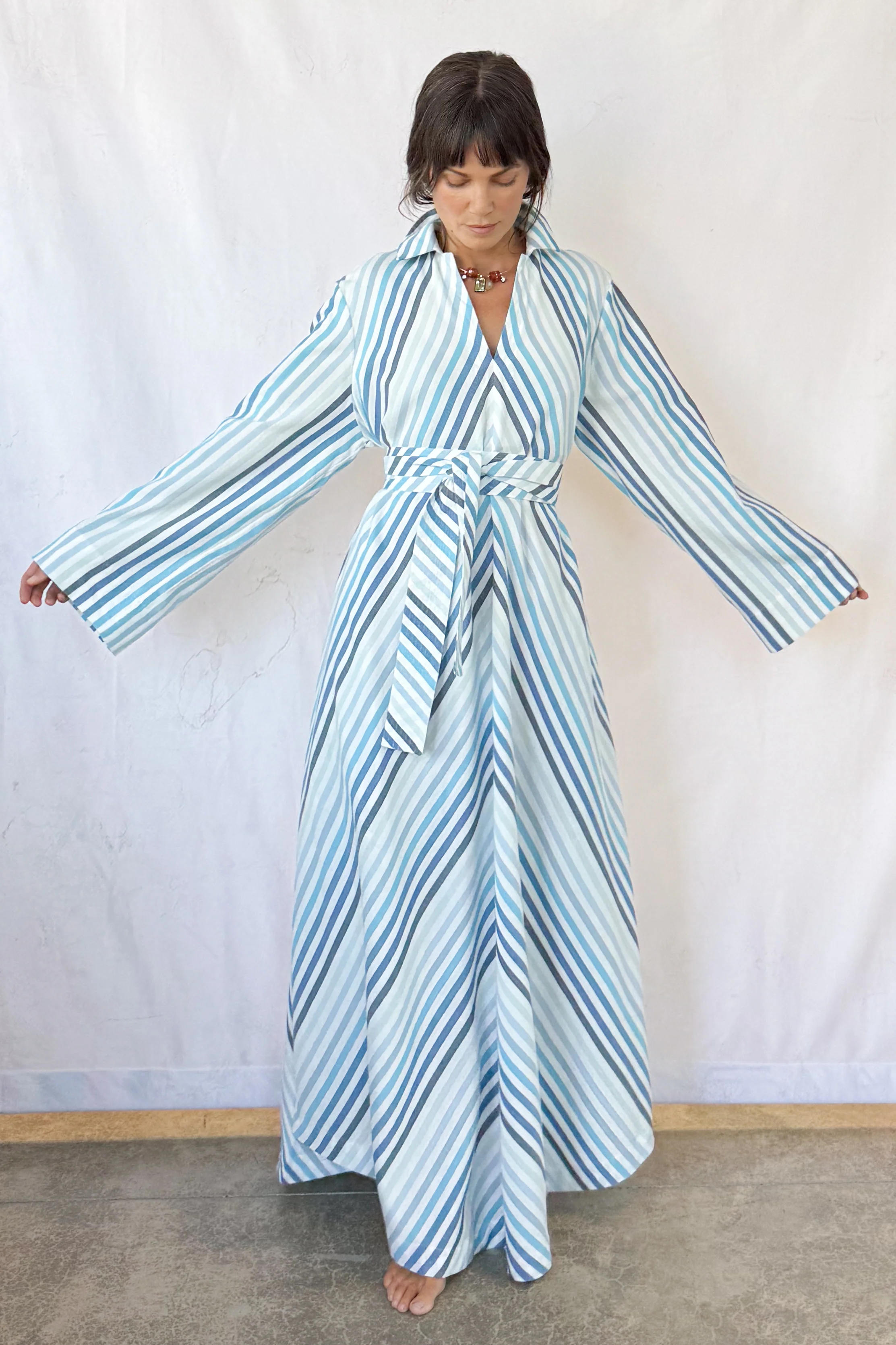Lagoon V-Neck Caftan - Image 7