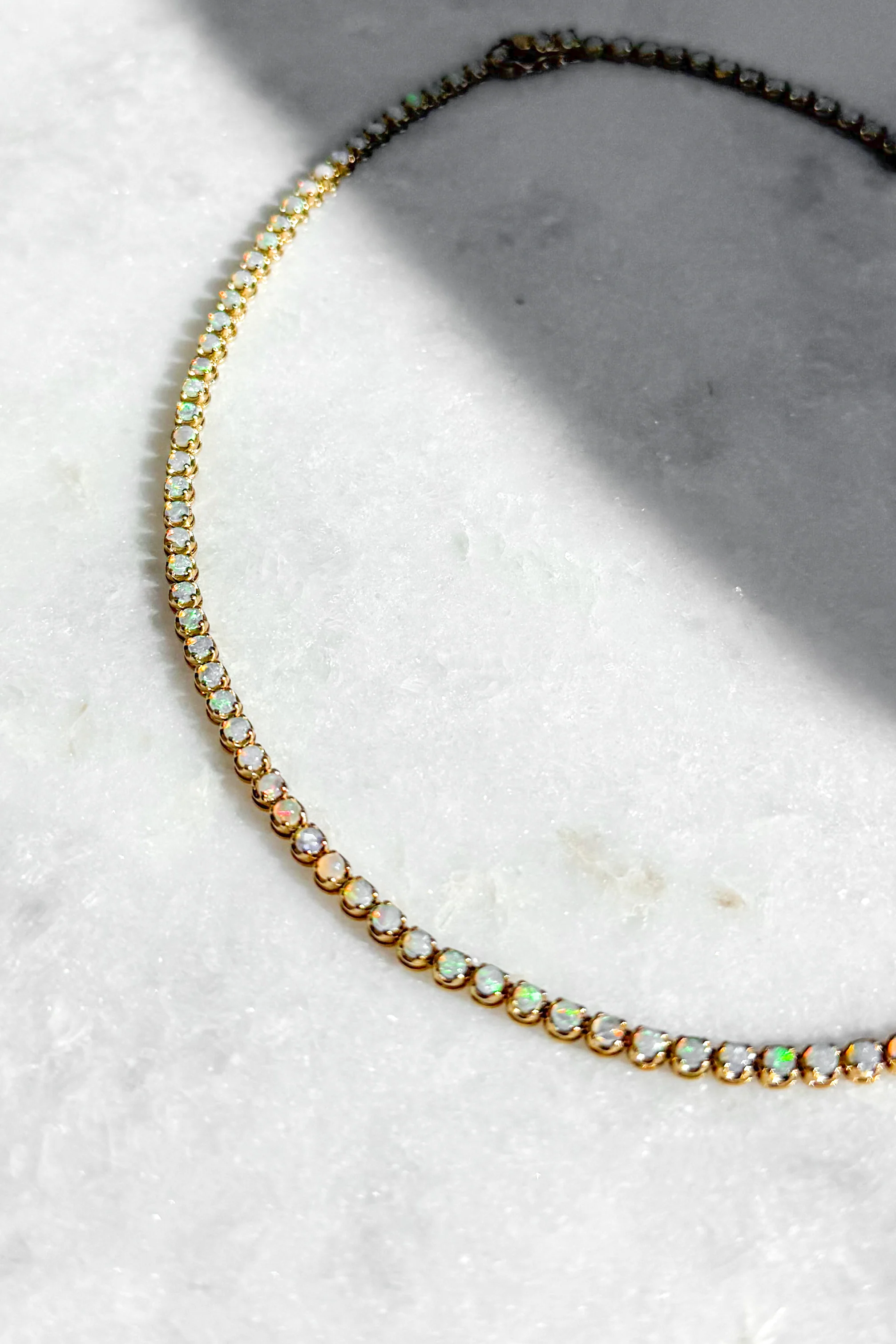 Opal Tennis Necklace - Image 3