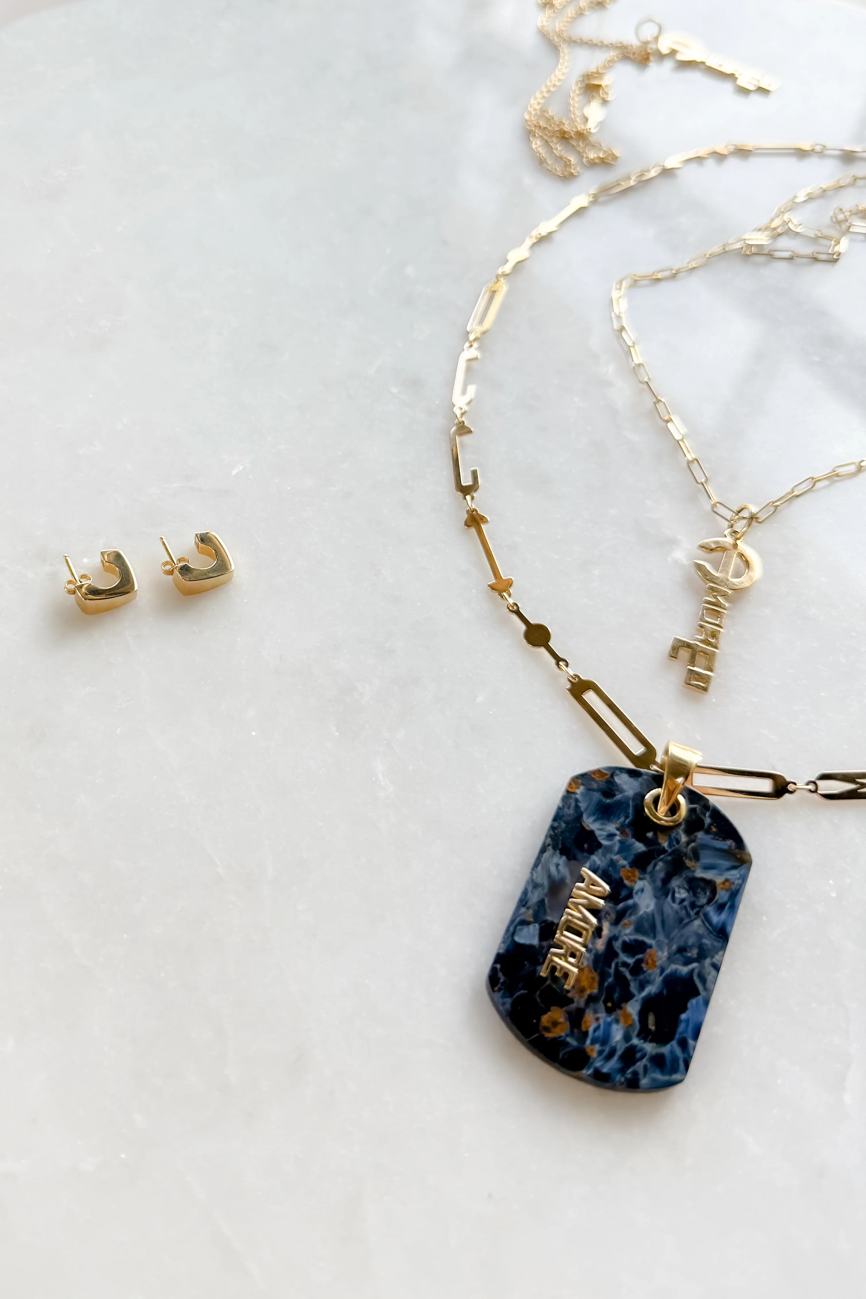 Pietersite Cartellino Pendant - Image 9