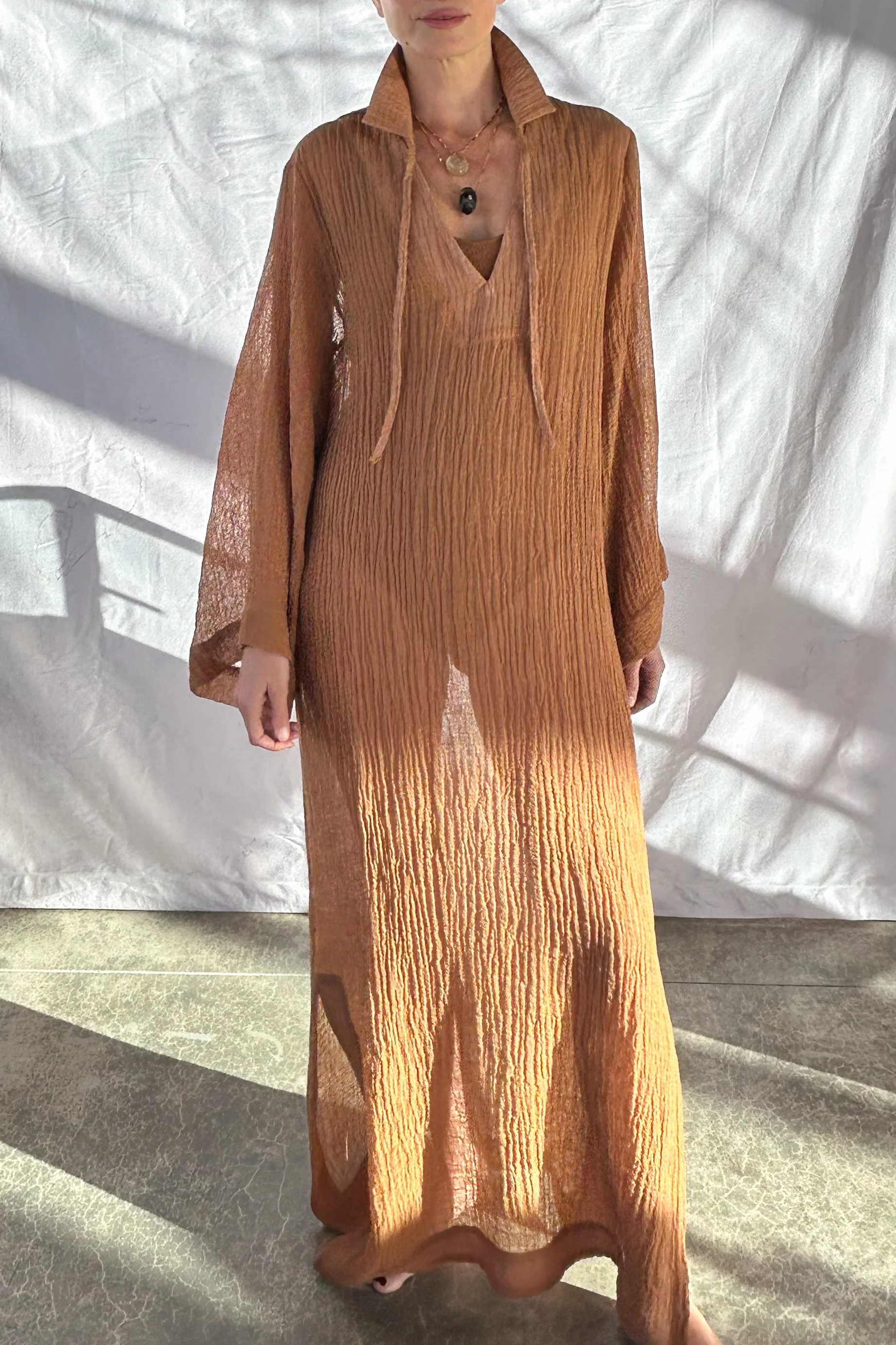 Sorrento Gauze Tunic Caftan