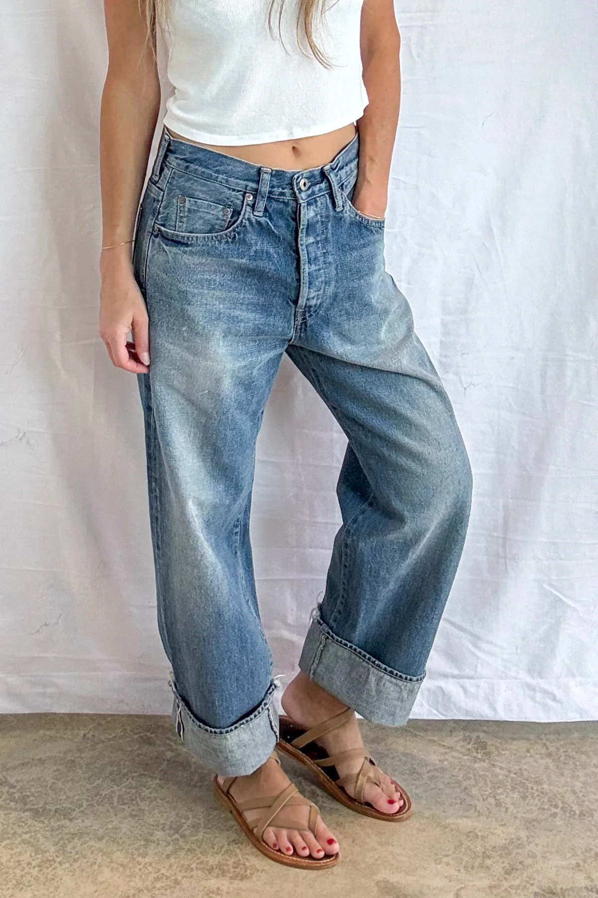Unisex Ankle Cut Jean - Image 10