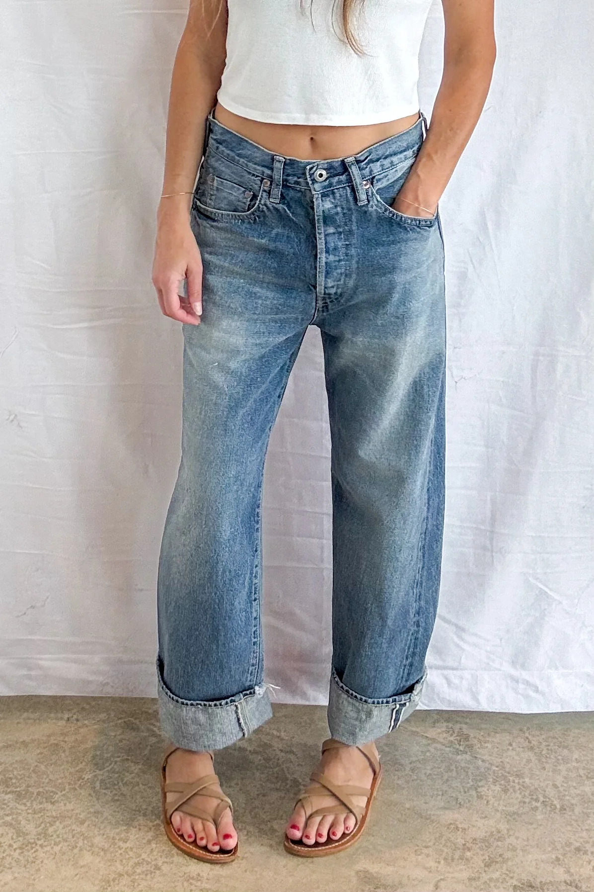 Unisex Ankle Cut Jean - Image 12