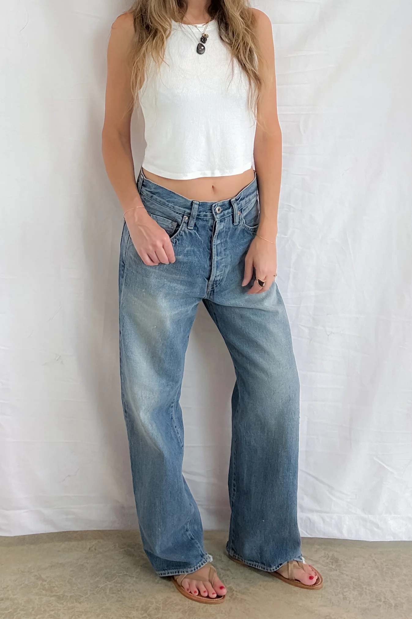 Unisex Ankle Cut Jean - Image 3