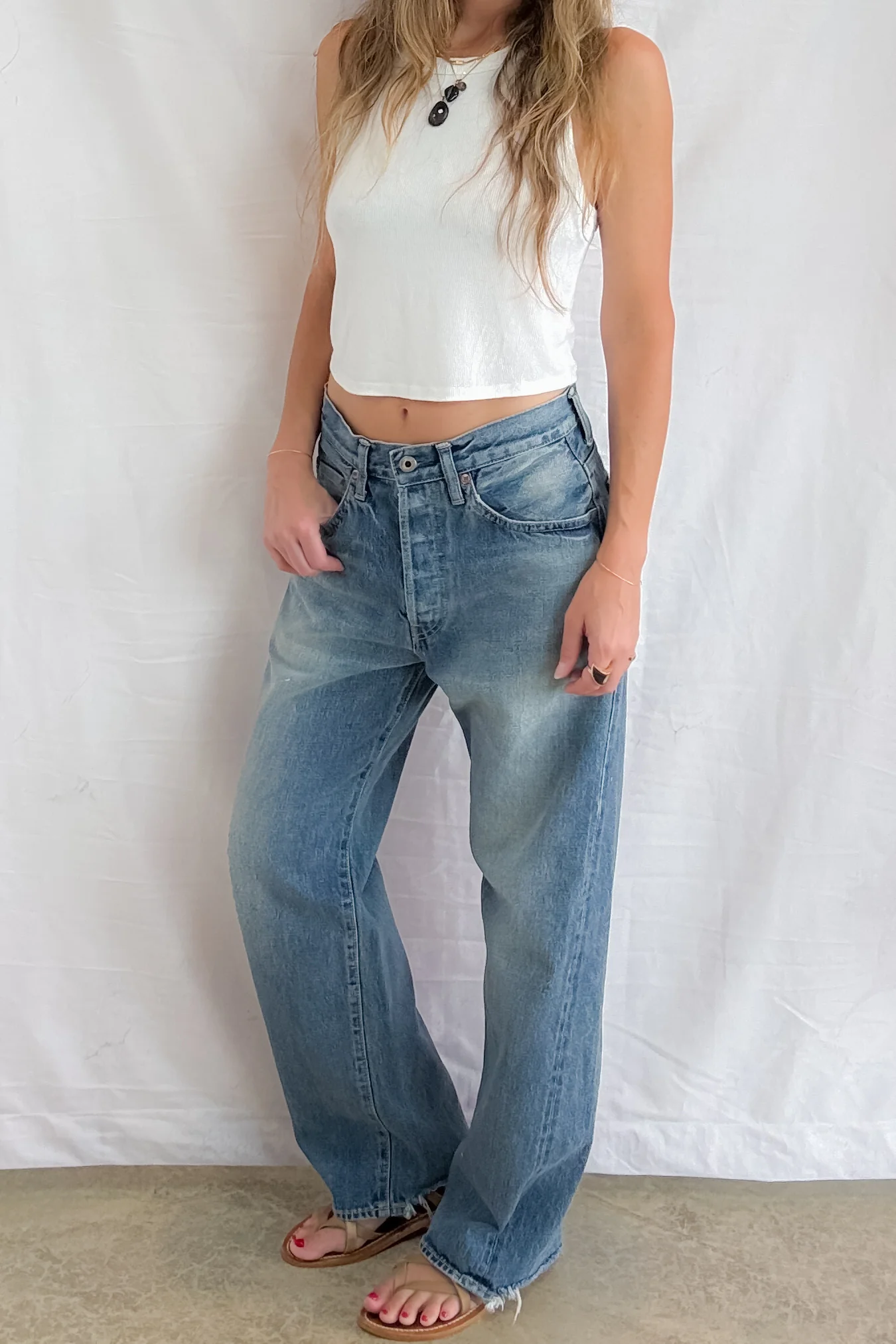 Unisex Ankle Cut Jean - Image 4